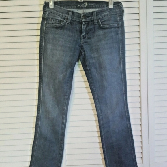 7 For All Mankind Denim - 7 For All Mankind  Skinny Junior's Jeans Size 25